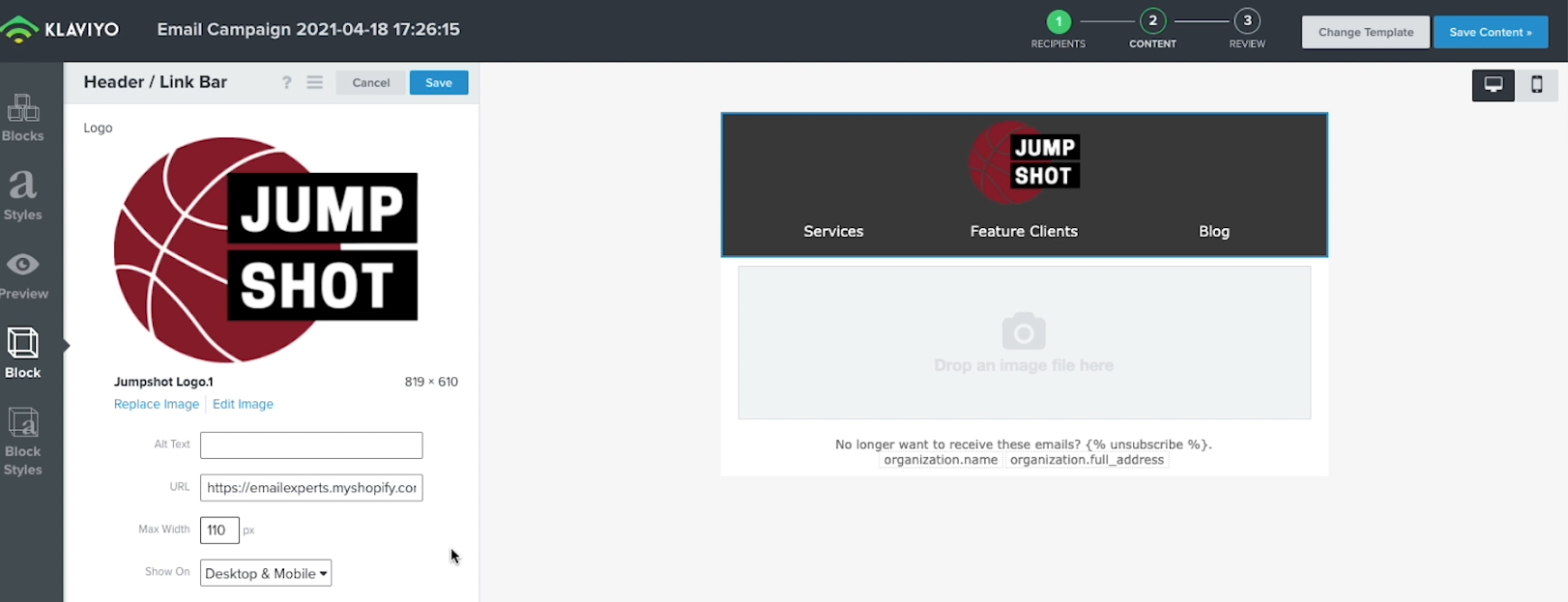 How to Design An Effective Email Template With Klaviyo and Canva For